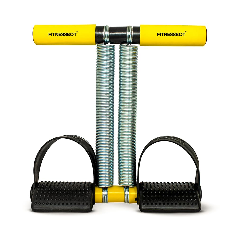 FitnessBot Tummy Trimmer for Men & Women – Abs Workout Machine for Belly Fat Reduction, Waist Trimming & Tummy Twister – Best Home & Gym Fitness Tool for Abdominal Exercises