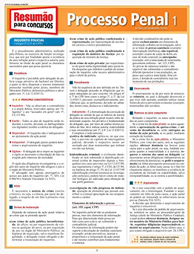 Processo penal 1: