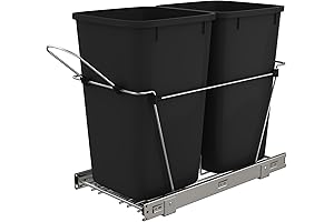 Rev-A-Shelf Pull Out Trash Can for Kitchen Cabinets