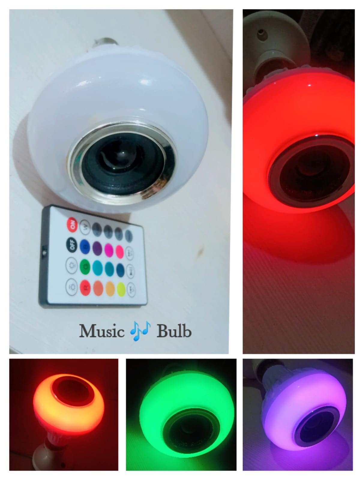 Music Bulb12-Watts Led Multicolor Light Bulb With Bluetooth Speaker And Remote Control(Pack Of 1)-image-19