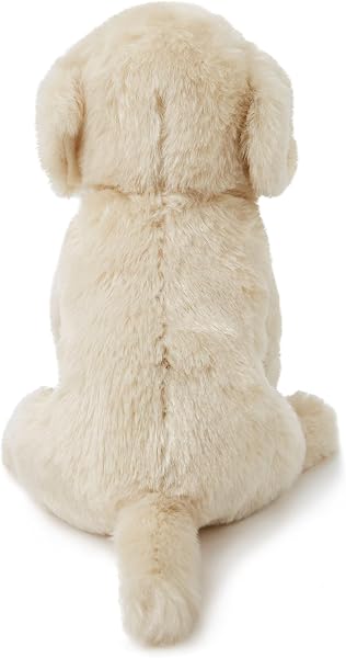Zappi Co Labrador de Peluche (22 cm) - Perro Amigable y Agradable, Ecológico, Ideal para Pequeños Fanáticos de Perros, 100% Reciclado - 5