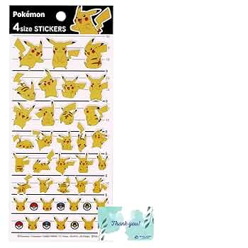 ポケモンキッズシールたくさん☆アルバム4冊セット Amazon.co.jp: カミオジャパン ポケット シール モンスター 4