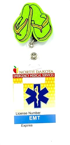 Miniatura 3 de Flip Flop Badge Reel Retractable