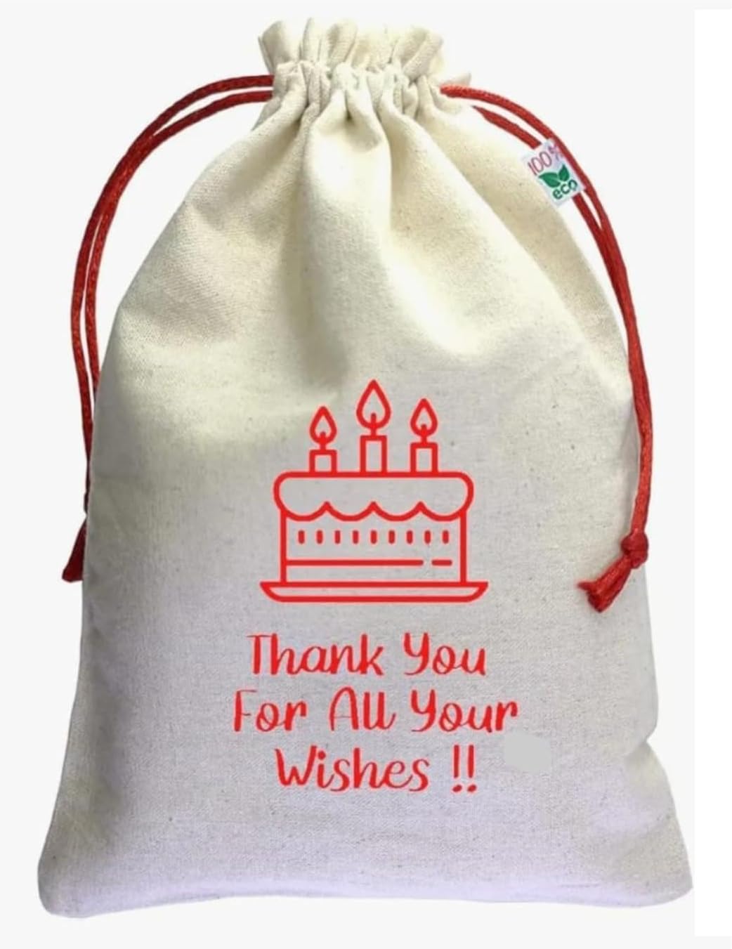 IVARIAN 25 Pcs - Cotton potli with Drawstring,Natural Cotton Gift Bags with Drawstring for Wedding Birthday Party Pouches… (Cotton Potli, 10x14 Cms)