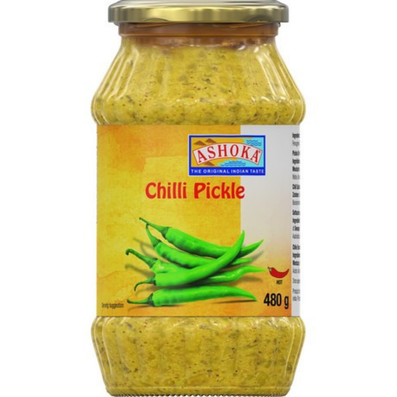 ASHOKA - Eingelegte Chilli - Multipack (6 X 480 GR)