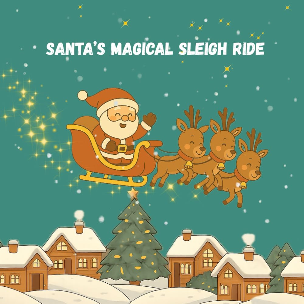 Santa's Magical Sleigh Ride: A Christmas Eve Adventure Full of Joy (Santa and Sparkle Adventures)