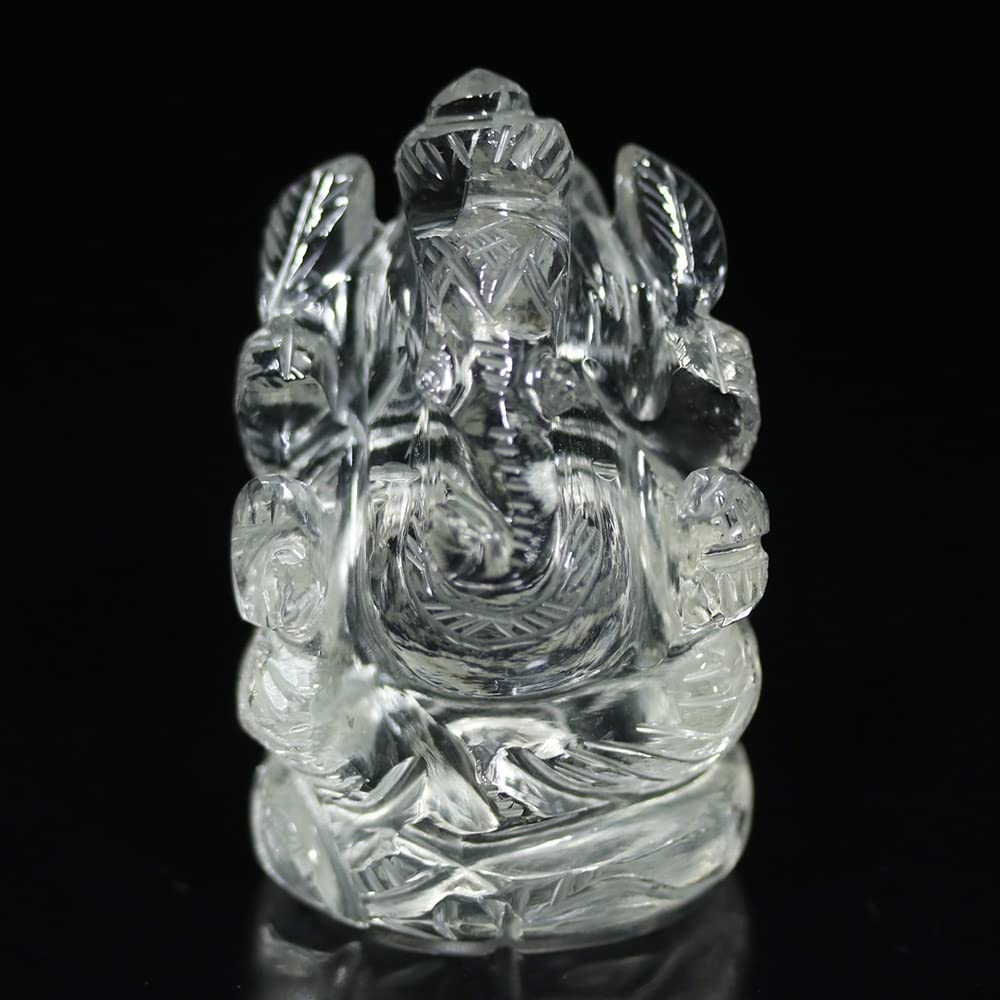 超レア✴︎両面ガネーシャ像ヒマラヤ水晶手彫り一点物