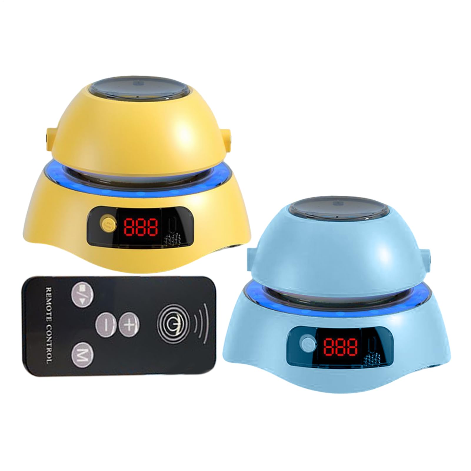 Skipping Rope Machine - Jump Rope Machine, Wireless Skipping Ropes Adjustable 1-10 Speed Levels, Colour Led Light Remote Fitness Jump Ropes Equipment | Adults Kids Home Outdoor Workouts