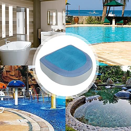 Spa Hot Tub Booster Seat Pad with Suction Cup,Spa Bathtub Massage Inflatable Cushion,Inflatable Bathtub Pillow,Back Support Bath Spa Pad Relaxing for Adults Kids