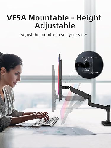 Miniatura 5 de Monitor portátil de 18.5 pulgadas 120 Hz para laptop, FHD 1080P Monitor portátil para juegos con soporte VESA Altavoces HDR USB C Mini HDMI para