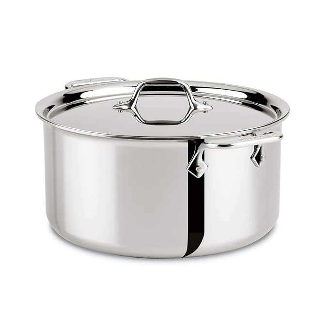 Buy AllClad 4508 Stainless Steel TriPly Bonded Dishwasher Safe