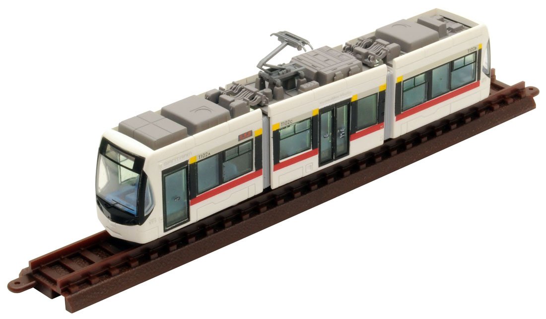 Amazon.co.jp: 鉄道コレクション 鉄コレ富山地方鉄道市内軌道線T100形