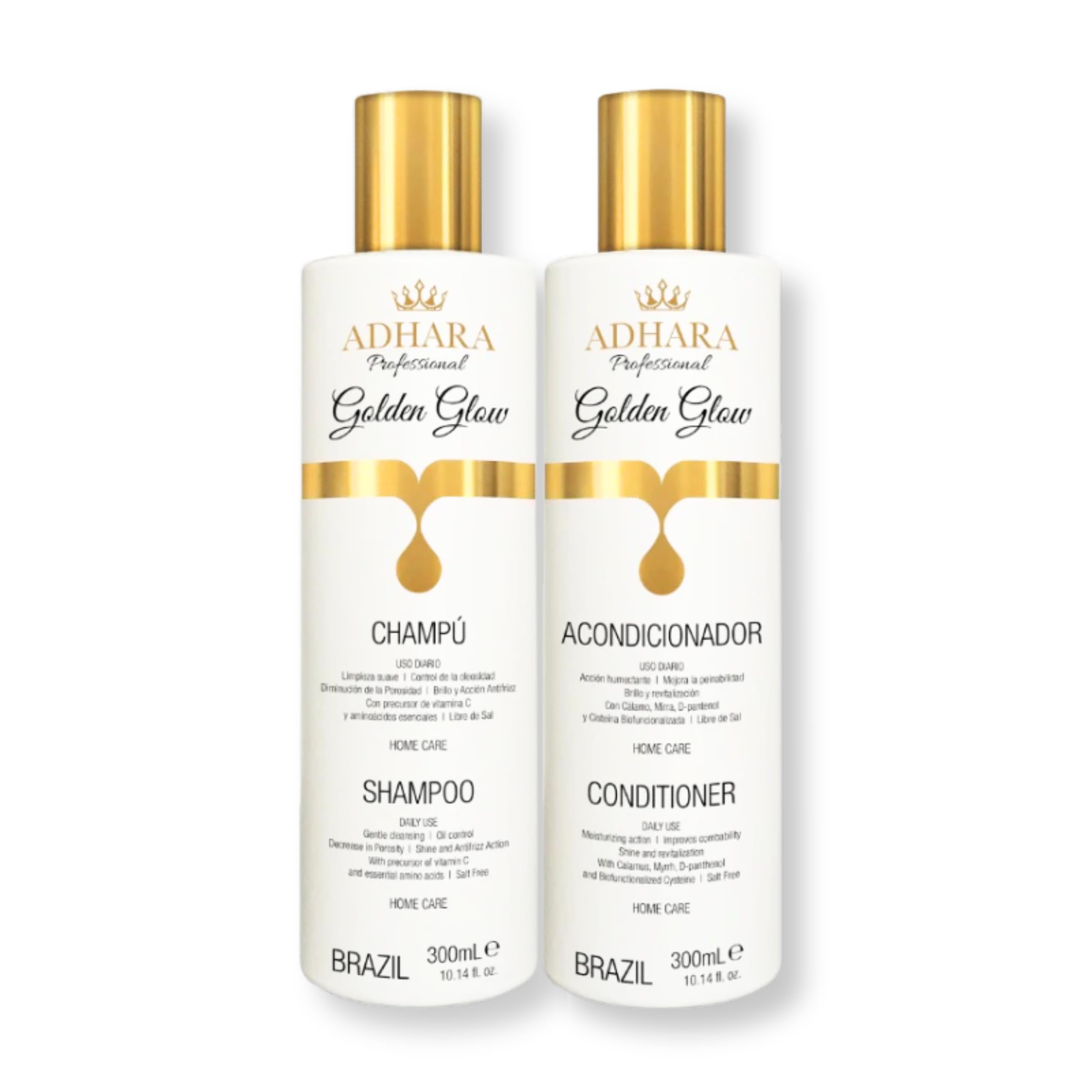 ADHARA PROFESSIONAL Hydrating Conditioner Daily Use | Brazilian Keratin-Infused Formula