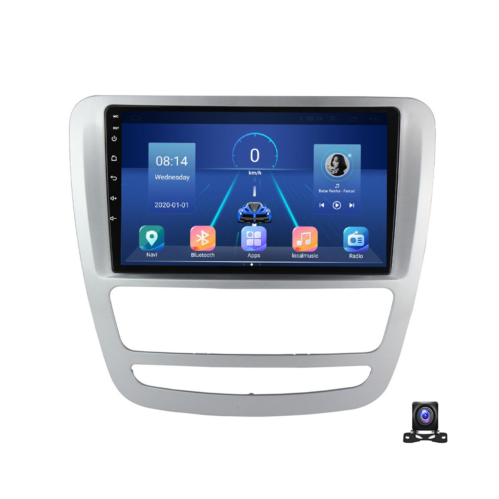 Autoradio JAC T6 T8 Carplay sans fil et Android Auto écran tactile