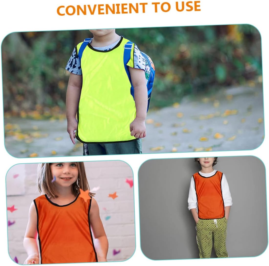 12 Pack Soccer Accessory Vests Basketball Football Rugby Hockey Practice Training Vest Boys and Girls