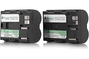 Canon BP-511 2-Pack Replacement Battery for EOS Cameras