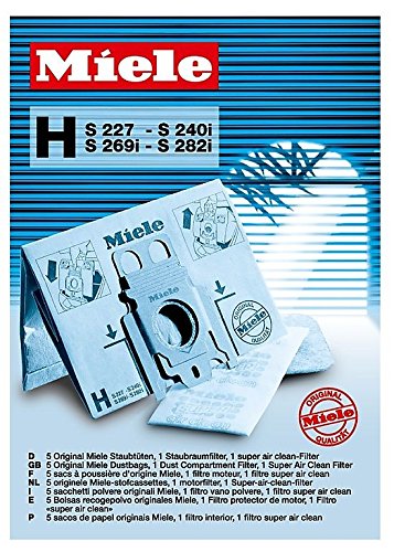 Preisvergleich Produktbild Miele Staubbeutel (Typ H für S, 227-240, S269-282 I)