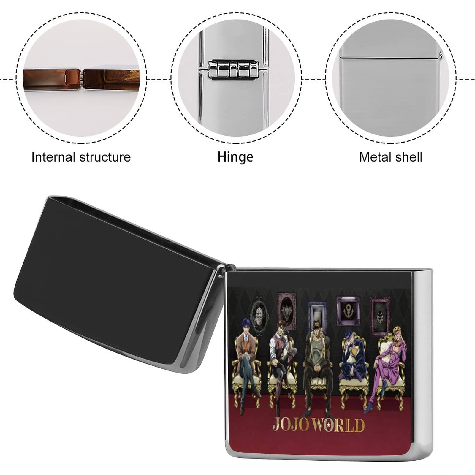 Amazon.co.jp: ジョジョの奇妙な冒険 ライターケース ZIPPO兼用ケース 