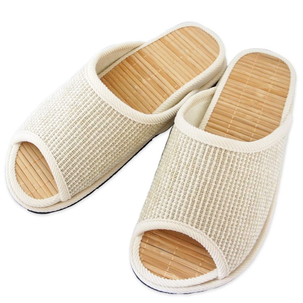 【美品】 SLIPPER サイズ9 Bamboo Slipper Made in Japan Until 27cm (9 inch) Beige : Amazon.ca