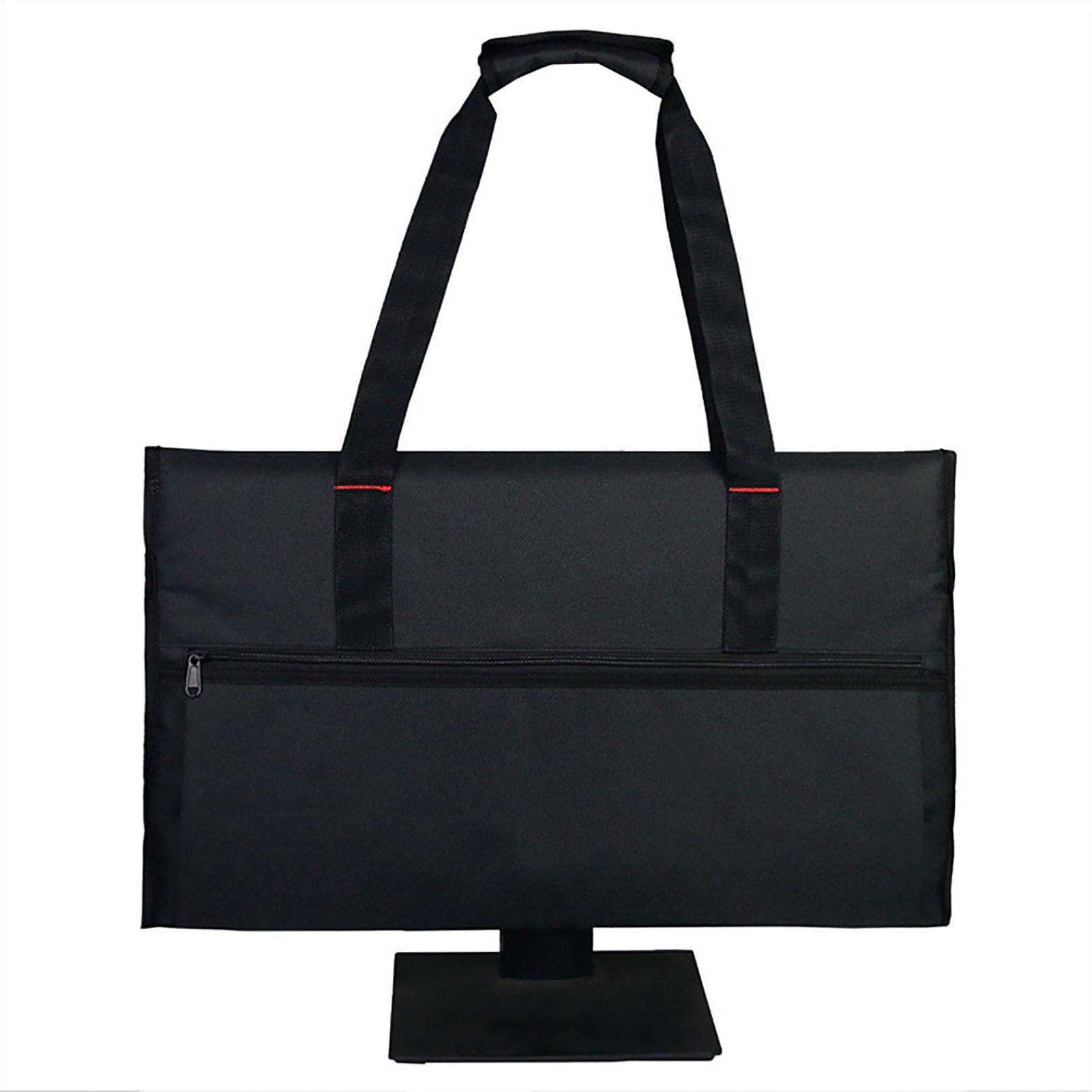 Étui de Transport pour Moniteur, Sac de Protection pour écran | Sac Ajustable pour Moniteur 20-24 Pouces avec Plusieurs Poches, Sac de Transport pour écran, Protection Pratique pour Ordinateur