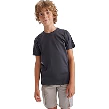 DeFacto, Boys' Regular Fit Short Sleeve T-Shirt