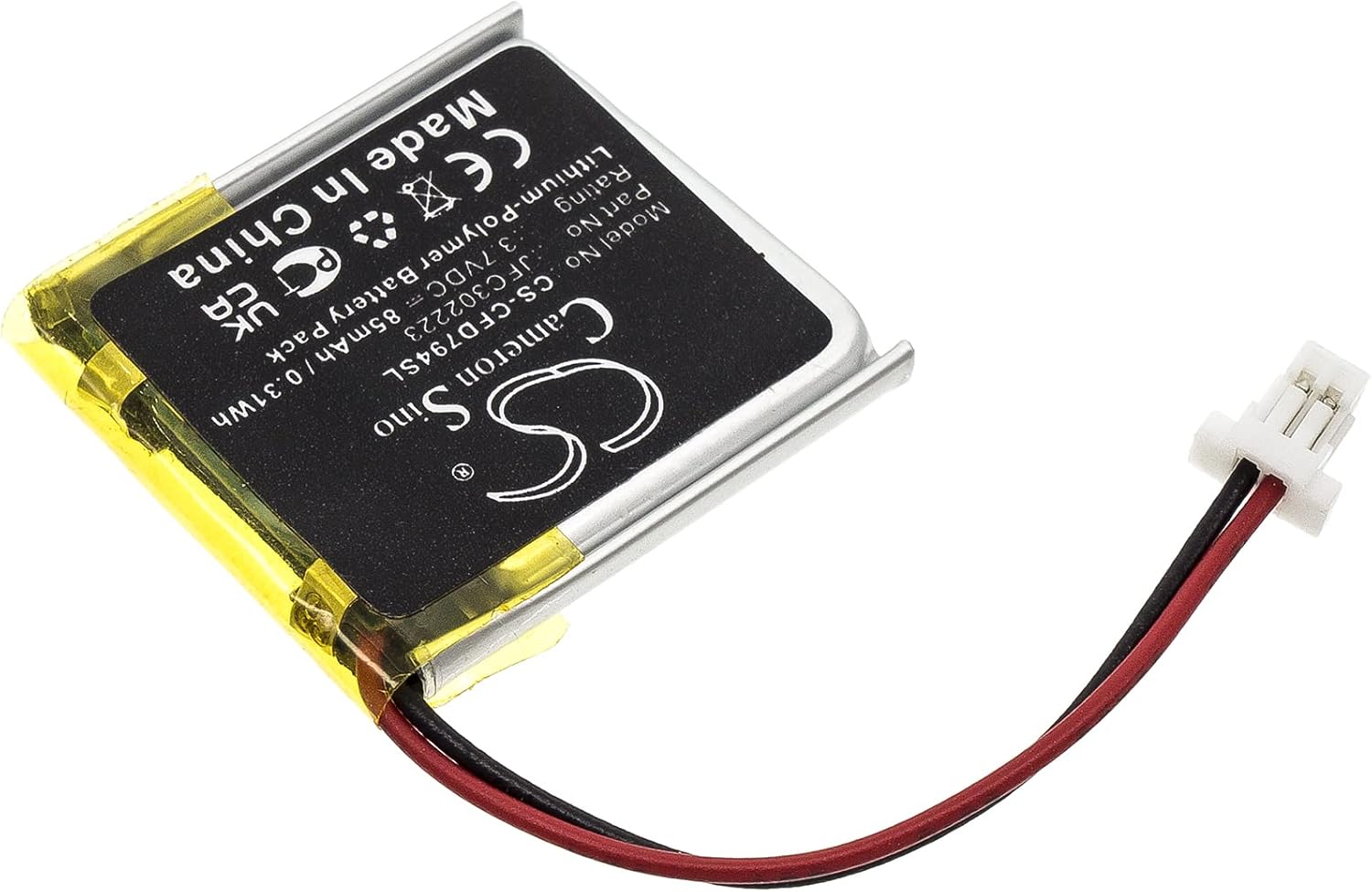 Cameron Sino New 85mAh / 0.31WhReplacement Battery Fit for Python 7756P