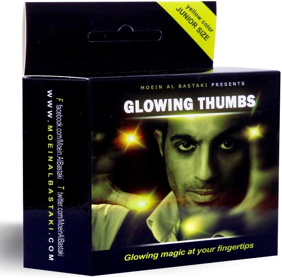 Glowing Thumbs Yellow Junior by Moein Al Bastaki