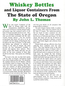 Paperback Whiskey Bottles & Liquor Containers from the State of Oregon Book
