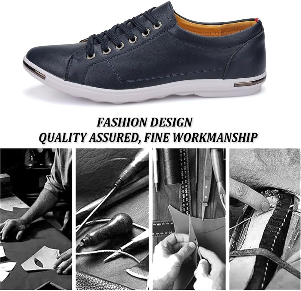 [Asifn] メンズ カジュアル ローカット オックスフォードシューズレースアップ 快適 通気性 ファッション スニーカーアーチサ