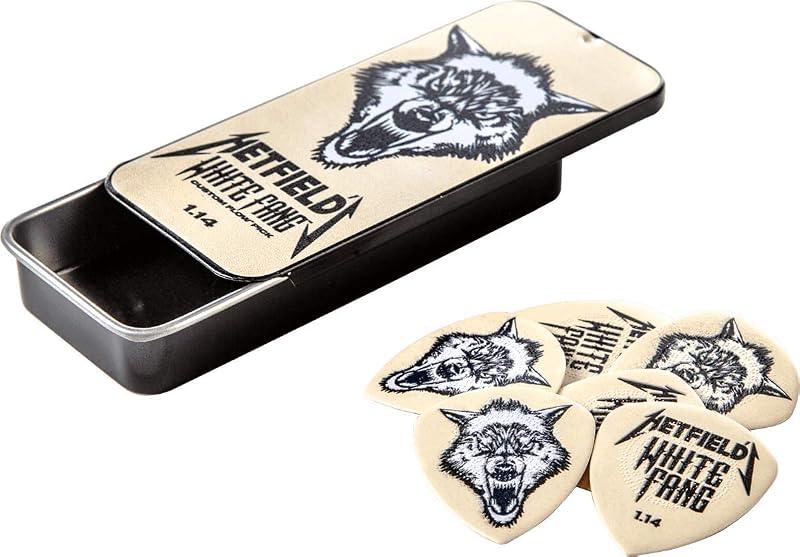 Hetfield's White Fang Pick Tin 1.14MM