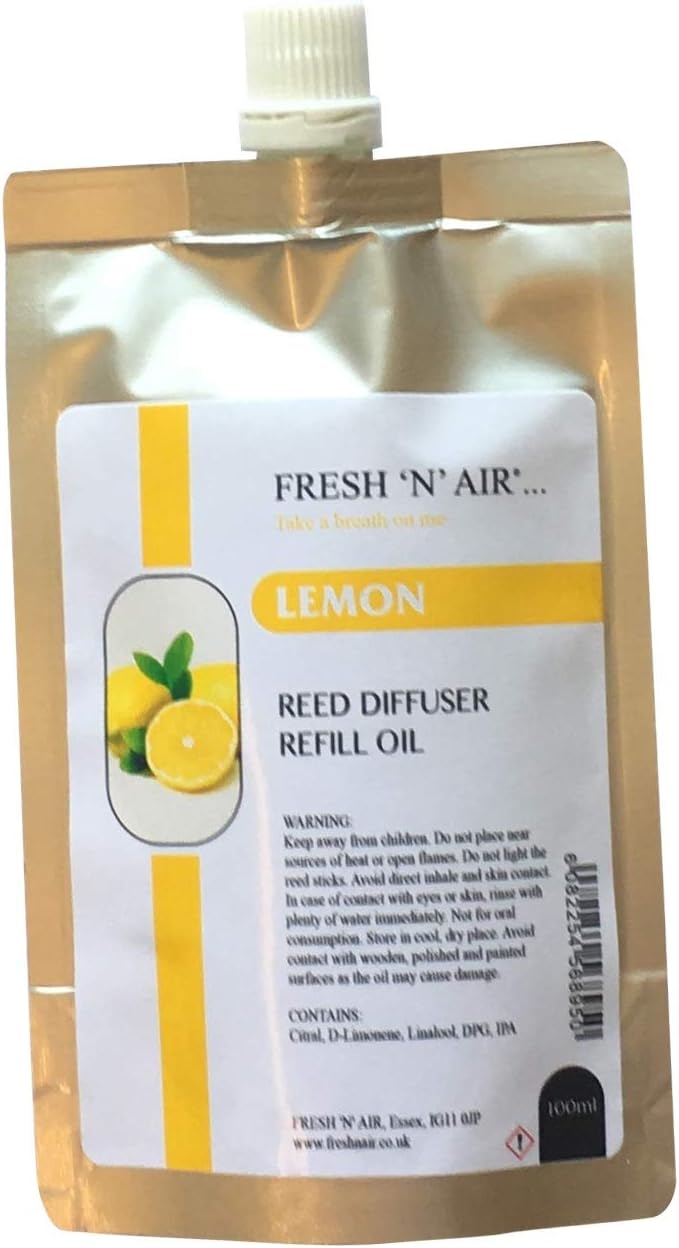 Fresh N Air Reed Diffuser Refill 100ml (Lemon)
