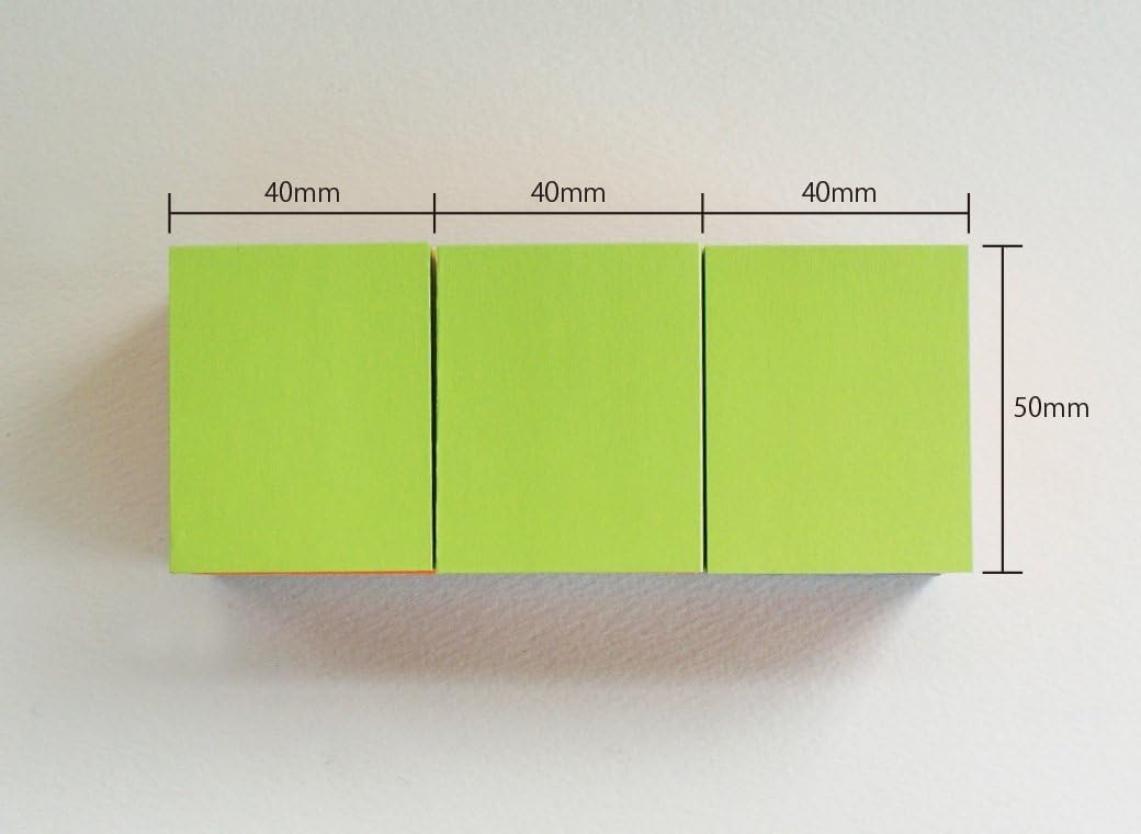 Print Inform Sticky Notes info notes Spring Color Mix Pack 4 Colors
