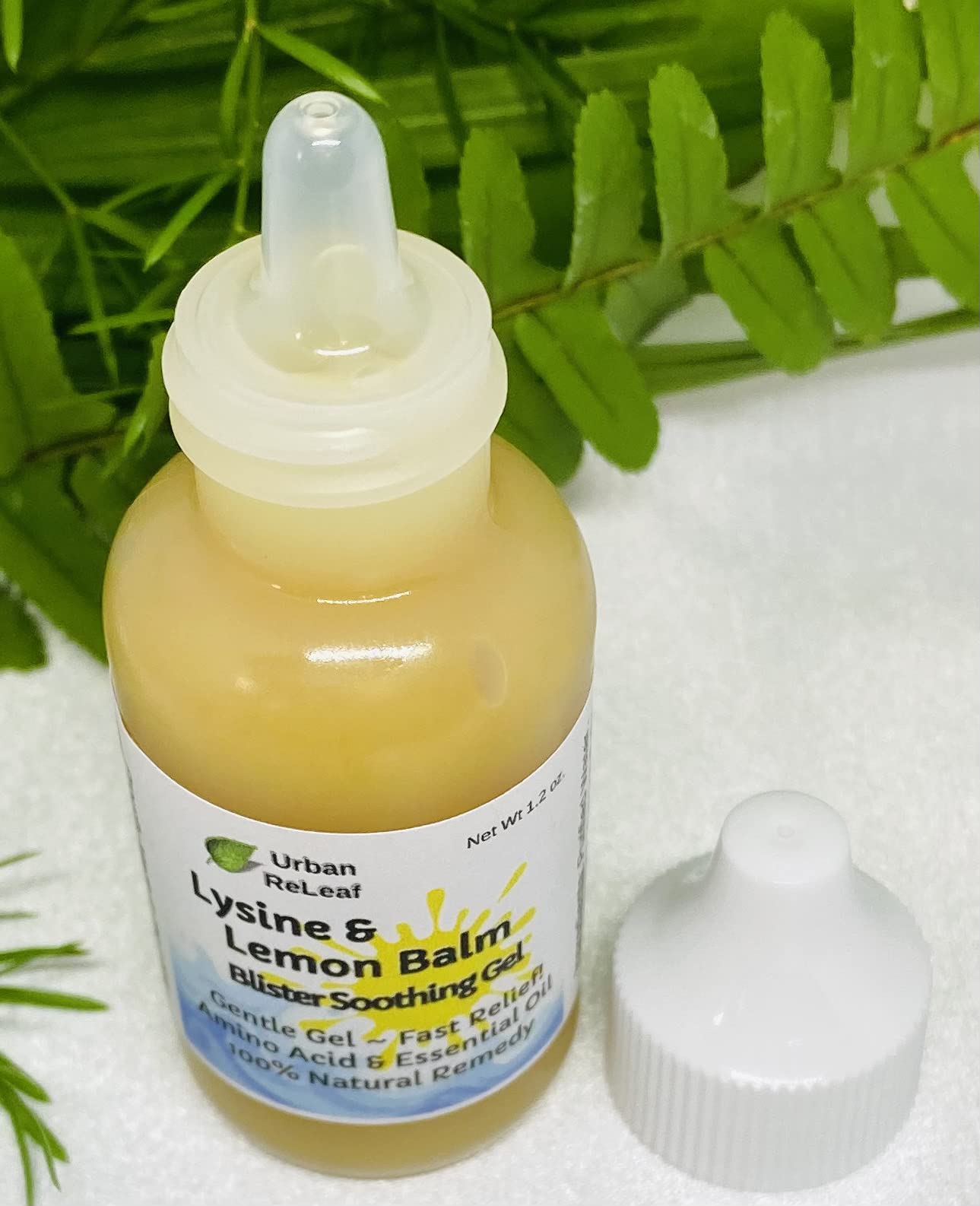 Urban ReLeaf Lysine & Lemon Balm Blister Soothing Gel! for Cold Sores