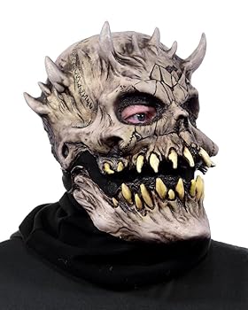 Amazon.com: Zagone King of the Devils Skeleton Latex Mask