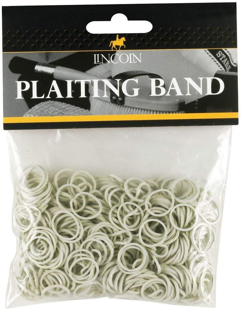 425-0219 Lincoln Plaiting Bands (White),1 Pack