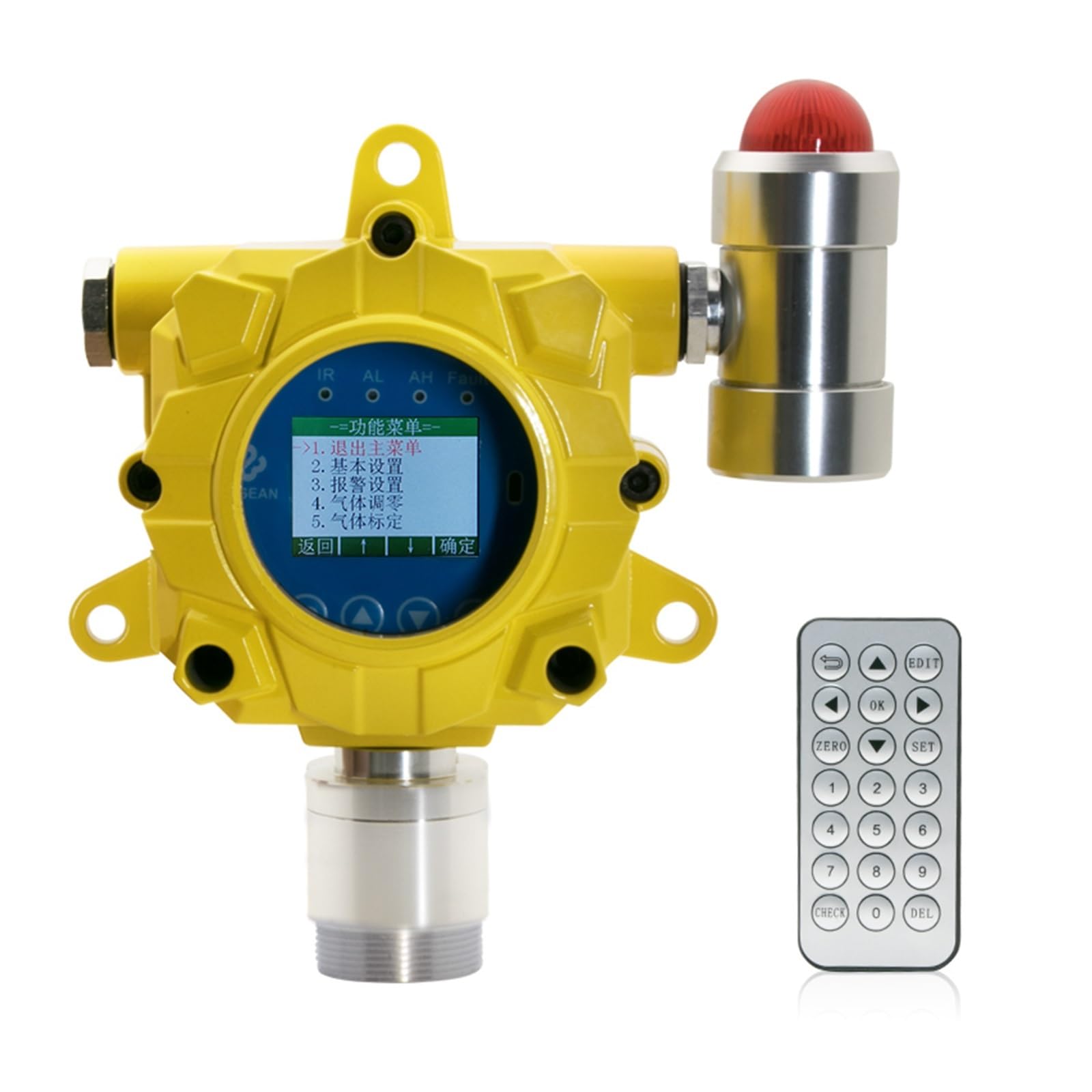 Vxdefp H2s(0-100Ppm) Industrial Ammonia Chlorine Ozone Carbon Monoxide Oxygen Hydrogen Sulfide Combustible Gas Alarm Detector High-Performance
