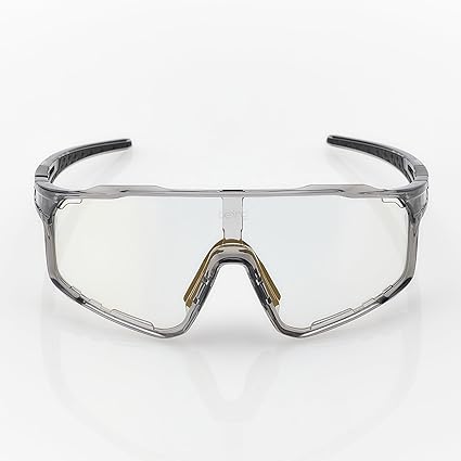 Amazon | [being] ロードバイク 調光サングラス クリアフレーム