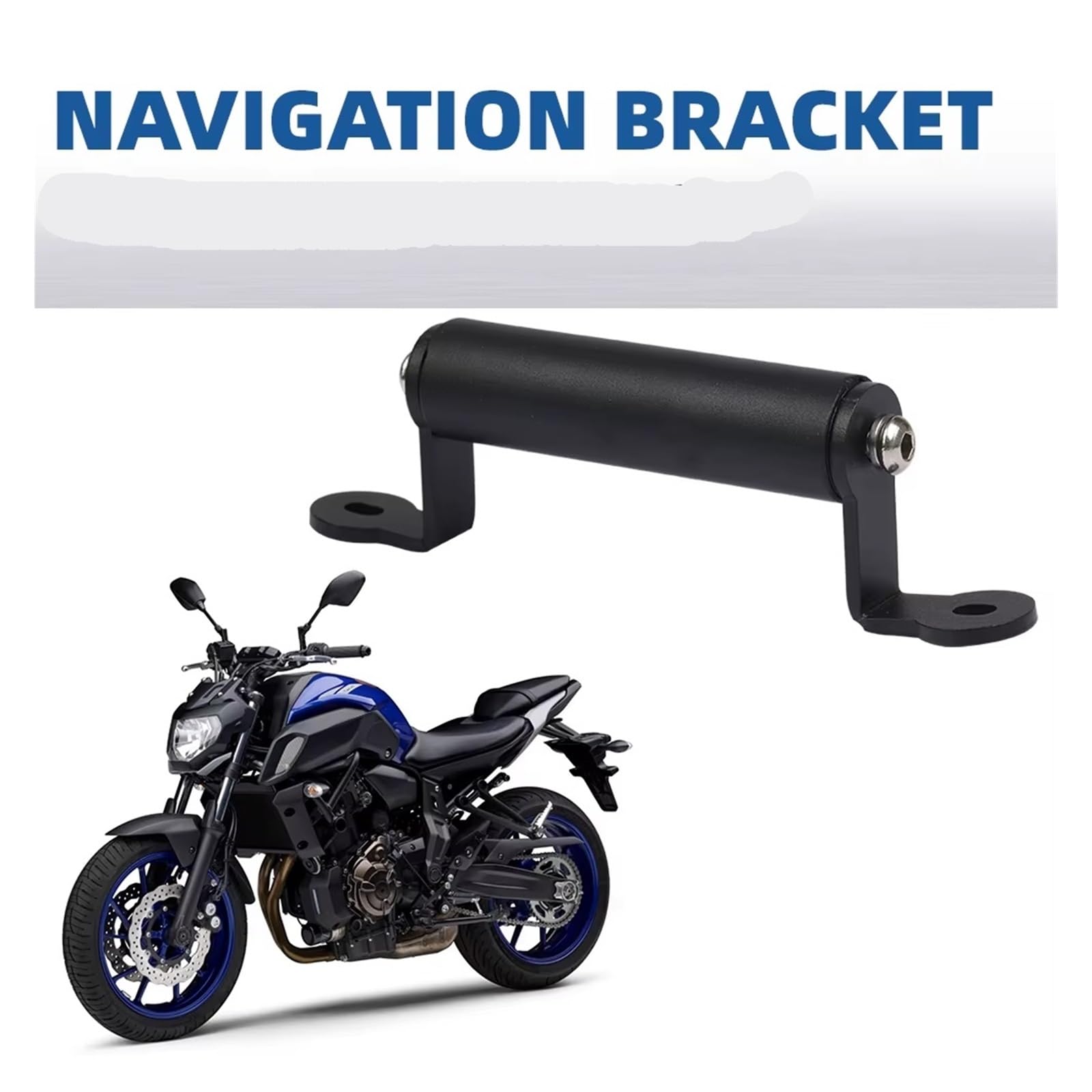 pour Yamaha pour Tracer 700 7 GT 7GT 2023 – 2025 Support De Plaque Navigation GPS pour Téléphone Moto Pare-Brise Support Guidon Moto GPS