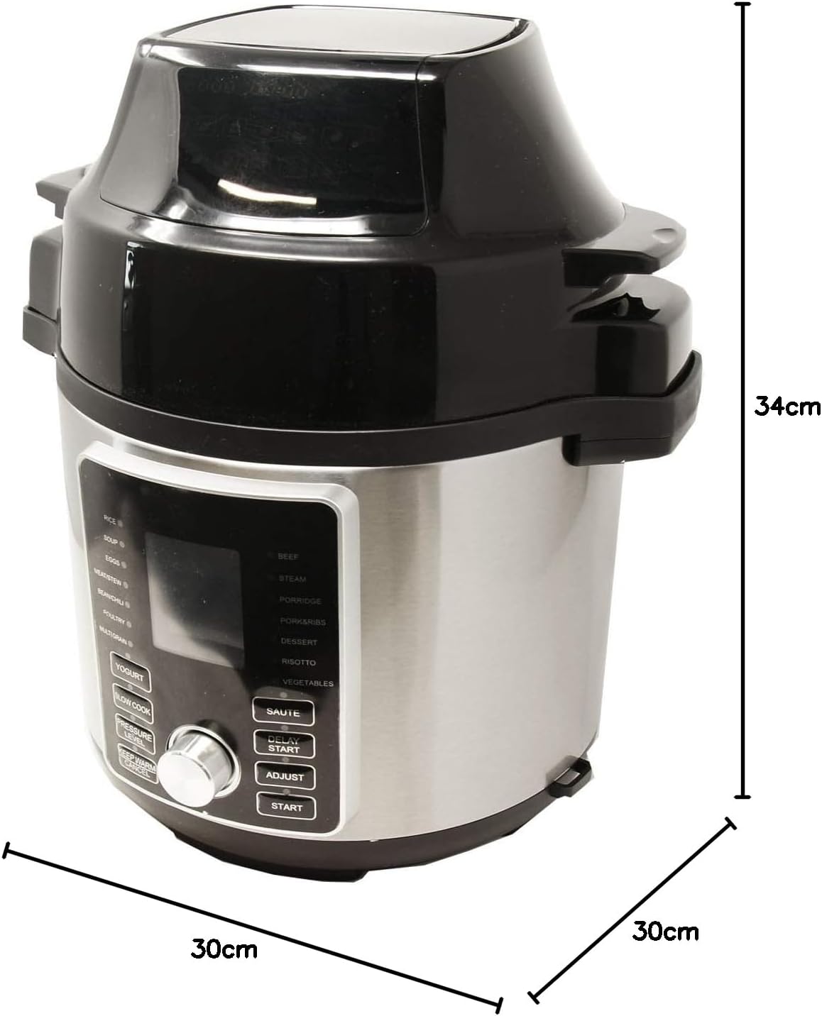 Dimensions of the Westinghouse WKMFC06 appliance