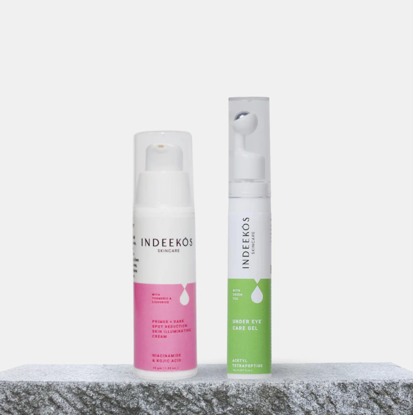 INDEEKOS Skin Brightening Combo Pack| Under Eye Cream and Skin Illuminating Creame| Nourishes Skin| Paraben Sulphate Free| Reduces Fine lines and Wrinkles.