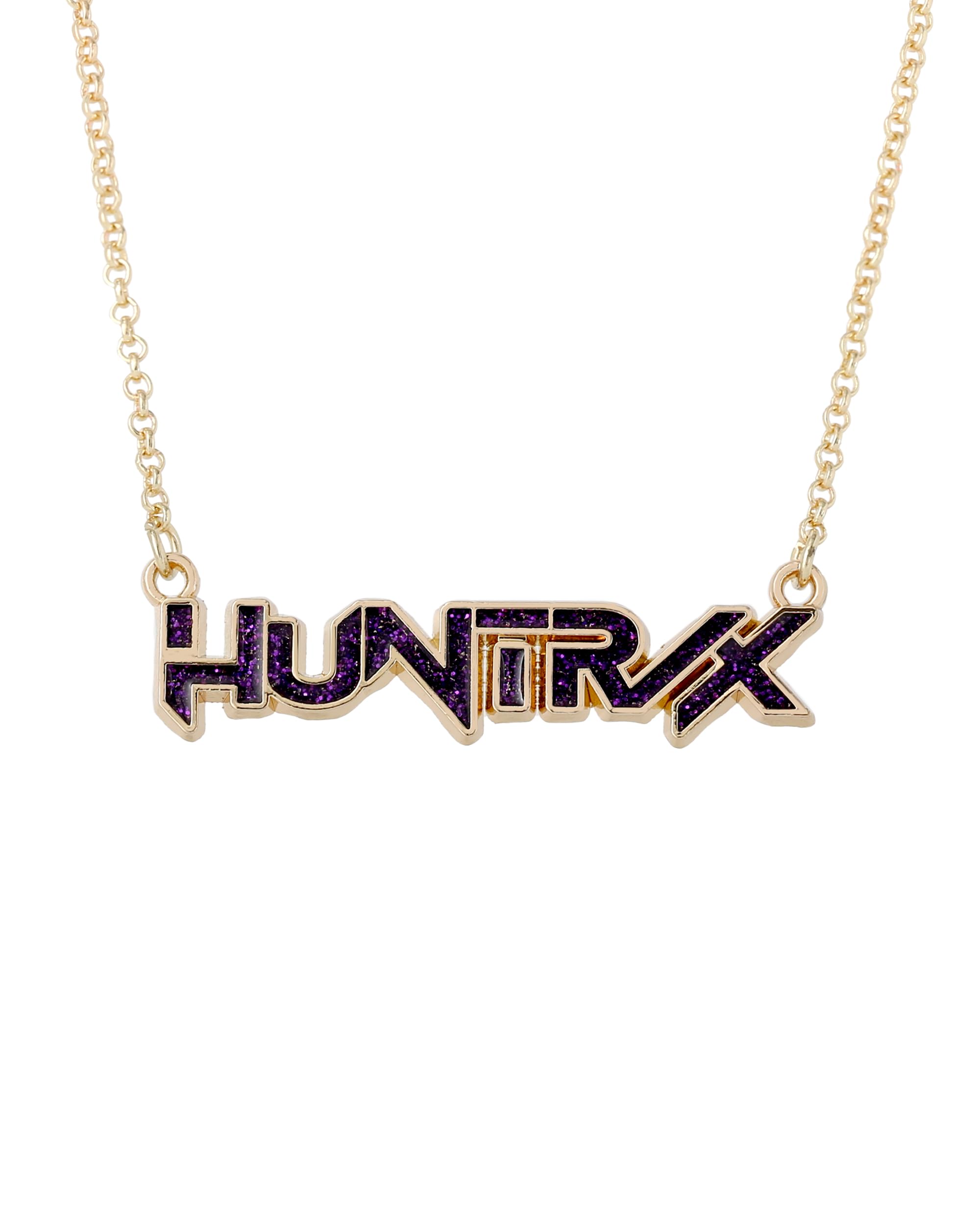KPop Demon Hunters Huntrix - Collar con licencia oficial, 40,6 cm + 8,26 cm