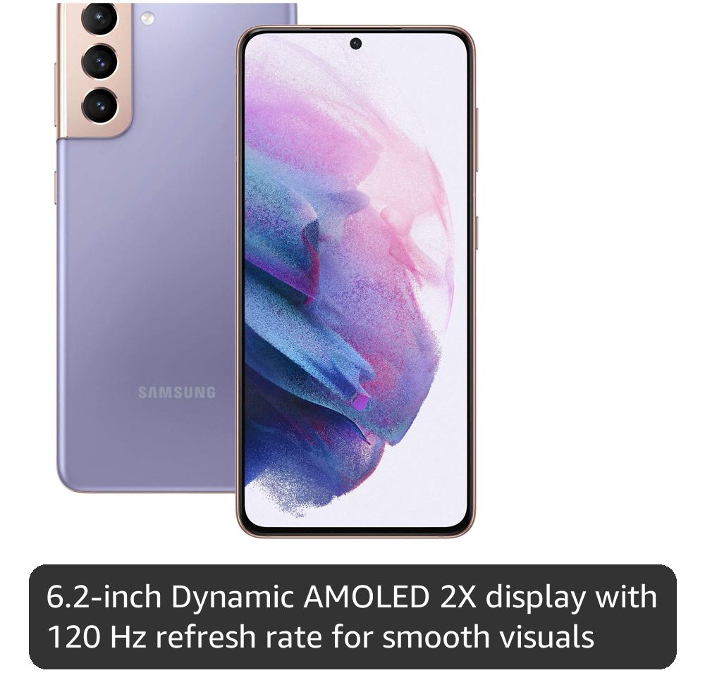 2021 Samsung Galaxy S21 5G 128GB Phantom Violet Dual Sim (Single
