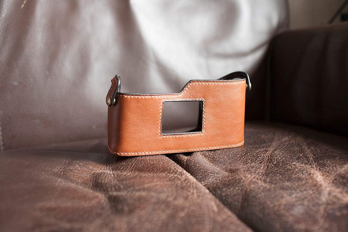 Demi-étui fait main pour Hasselblad XPAN XPAN2 fujiTX cuir insert