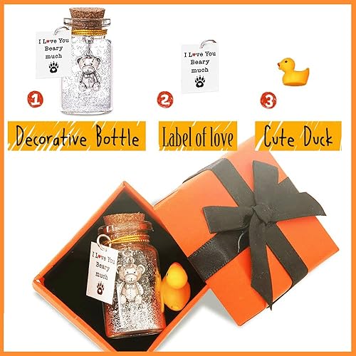 Miniatura 4 de You Hold the Key to My Heart - Botella decorativa creativa hecha a mano, divertido adorno para el día de San Valentín, aniversario, regalo de