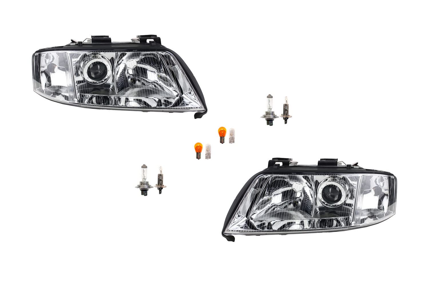 Johns, Scheinwerfer Halogen passend für Audi A6 4B 01/97-09/99 Leuch. Satz Links Rechts