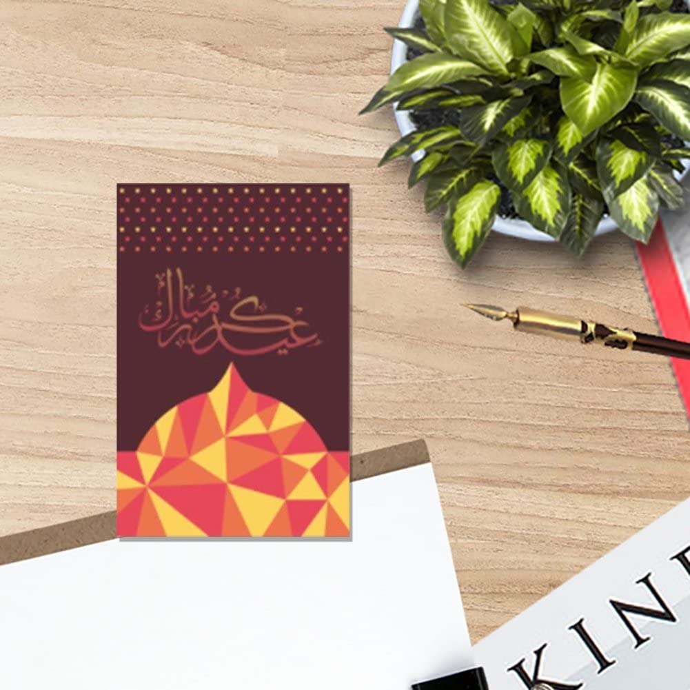 Biglietto Di Auguri Eid Mubarak Con Illustrazione Vettoriale Con Biglietto Di Auguri Eid Mubarak Con Illustrazione Vettoriale Con