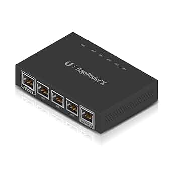 新品未開封品 Ubiquiti EdgeRouter X ER-X Amazon.co.jp: Ubiquiti Networks Edgerouter ER-X（日本国内