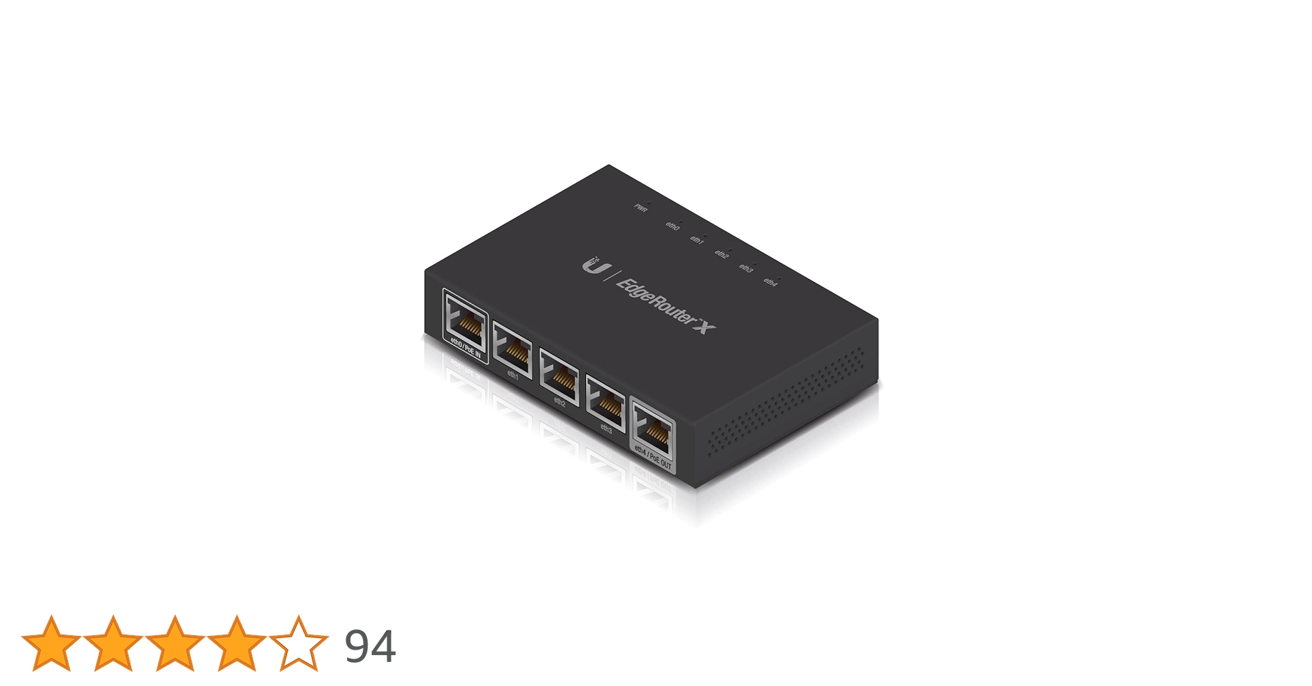 新品未開封品 Ubiquiti EdgeRouter X ER-X Ubiquiti Networks ER-X EdgeRouter X 5-Port Gigabit Wired