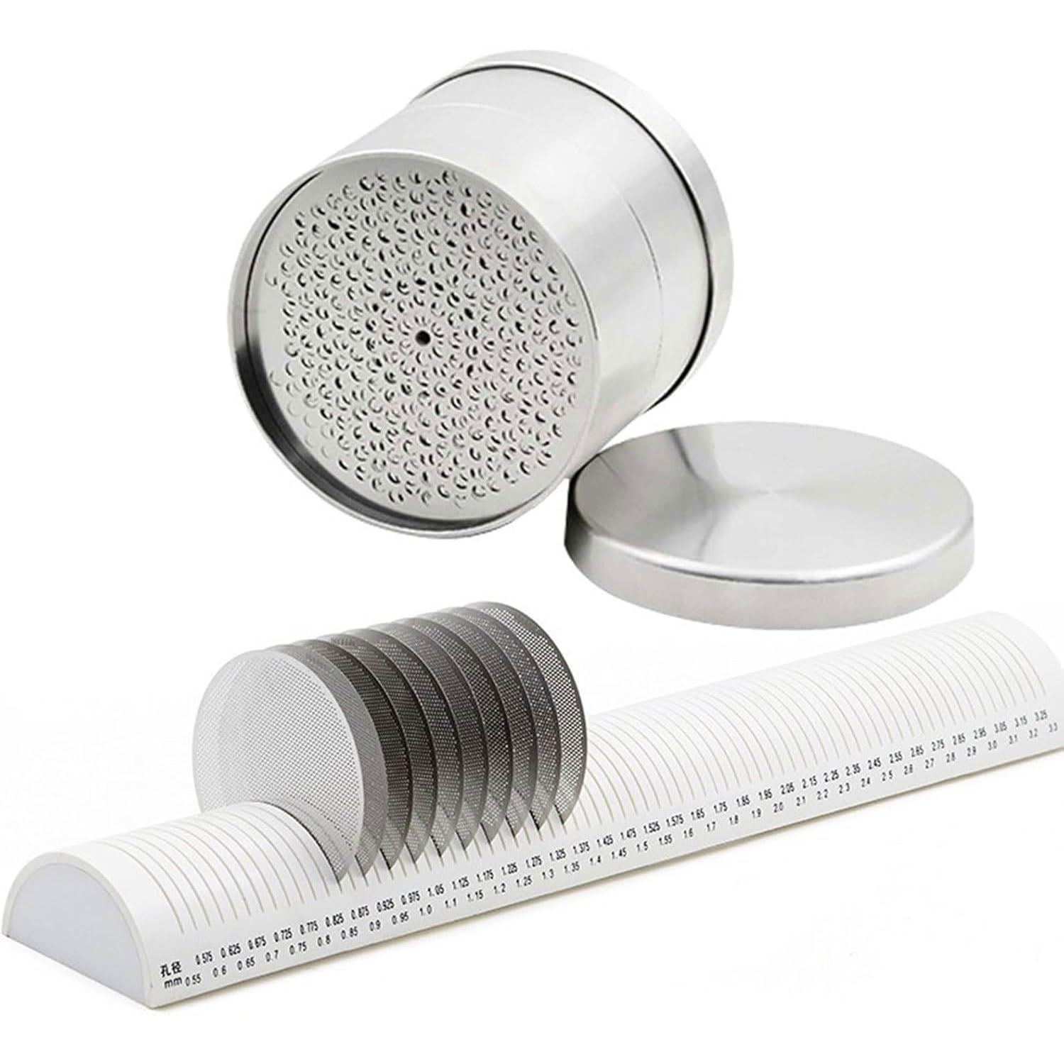 Tamis de classement de diamant en acier inoxydable de haute précision 65mm