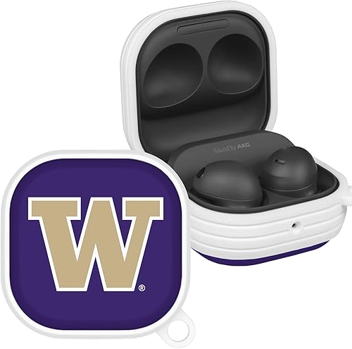 Miniatura 6 de AFFINITY BANDS Washington Huskies Camo HDX - Funda compatible con Samsung Galaxy Buds Pro Camo,Champion Series,Clásico,Washington